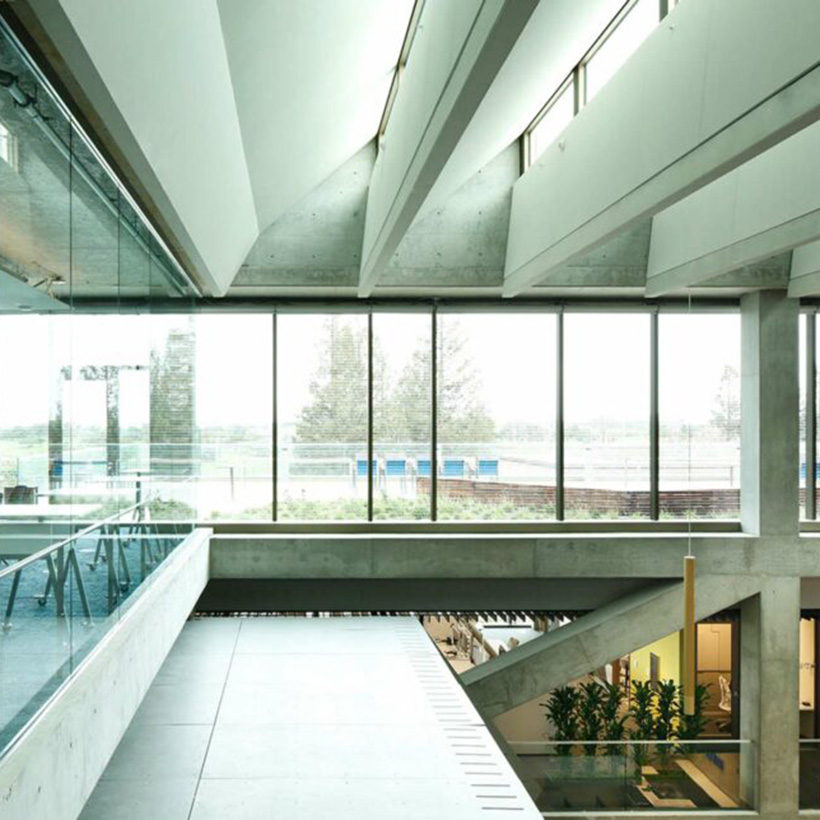 Clerestory Beams Play Light Off Shadow in Intuit’s New Marine Way Building