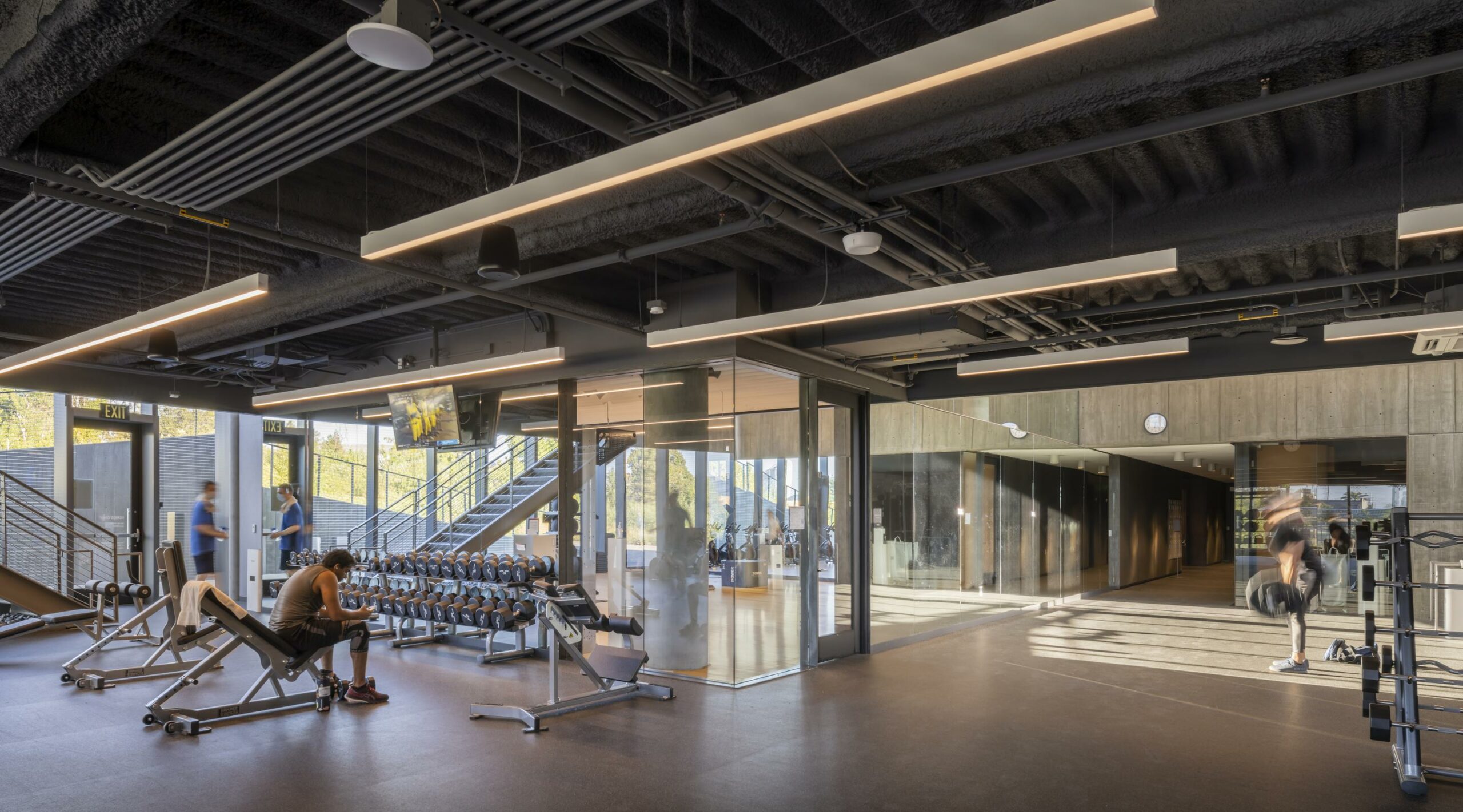 Fitness Center at Microsoft Silicon Valley