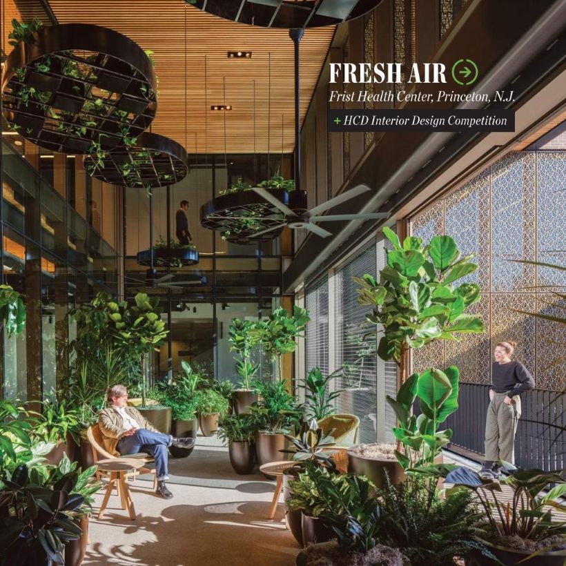 Princeton’s Frist Health Center receives HCD’s top interiors award